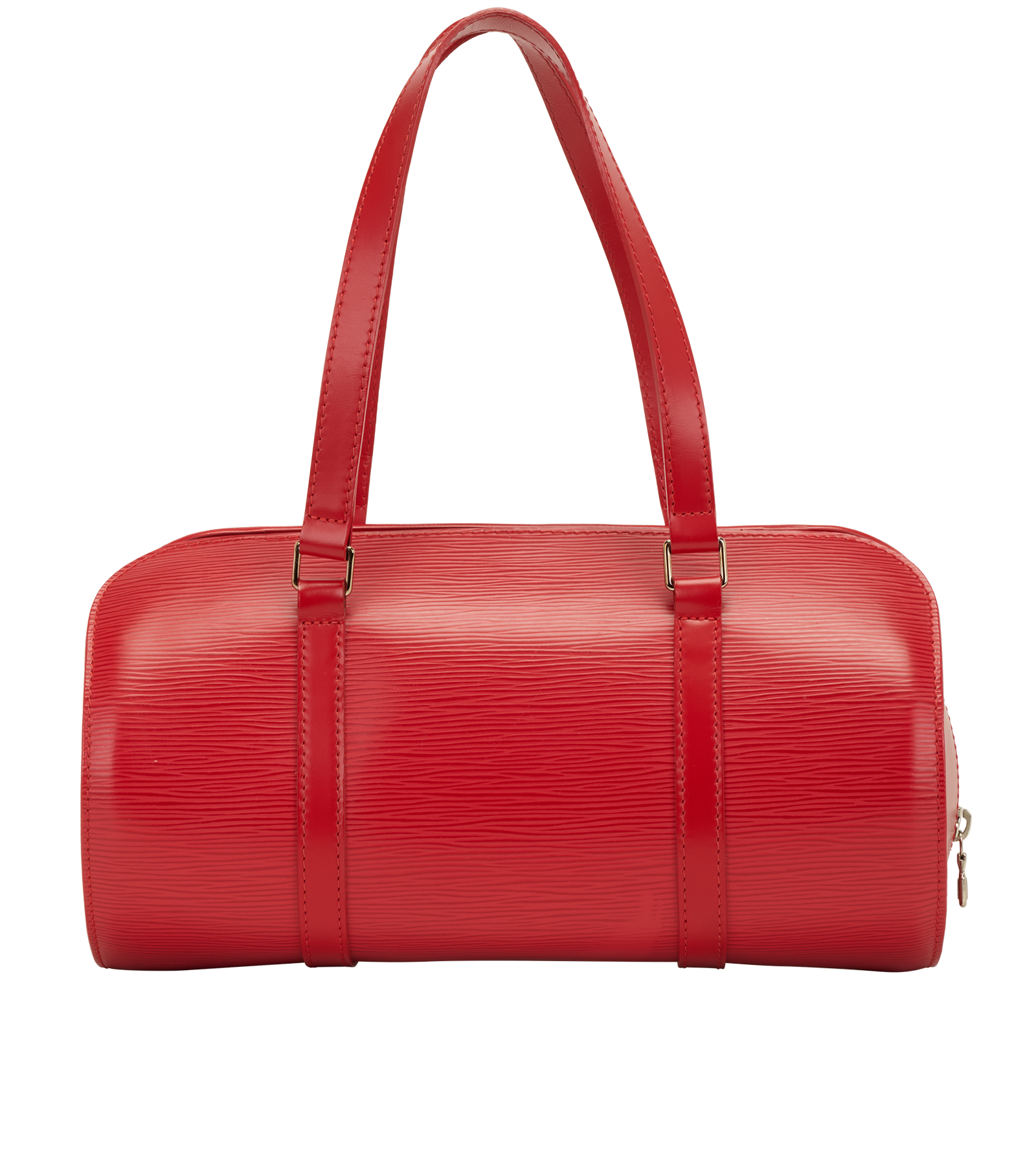 Louis Vuitton Soufflot Handbag, &pound;550, Handbags, Red, Leather, Back view